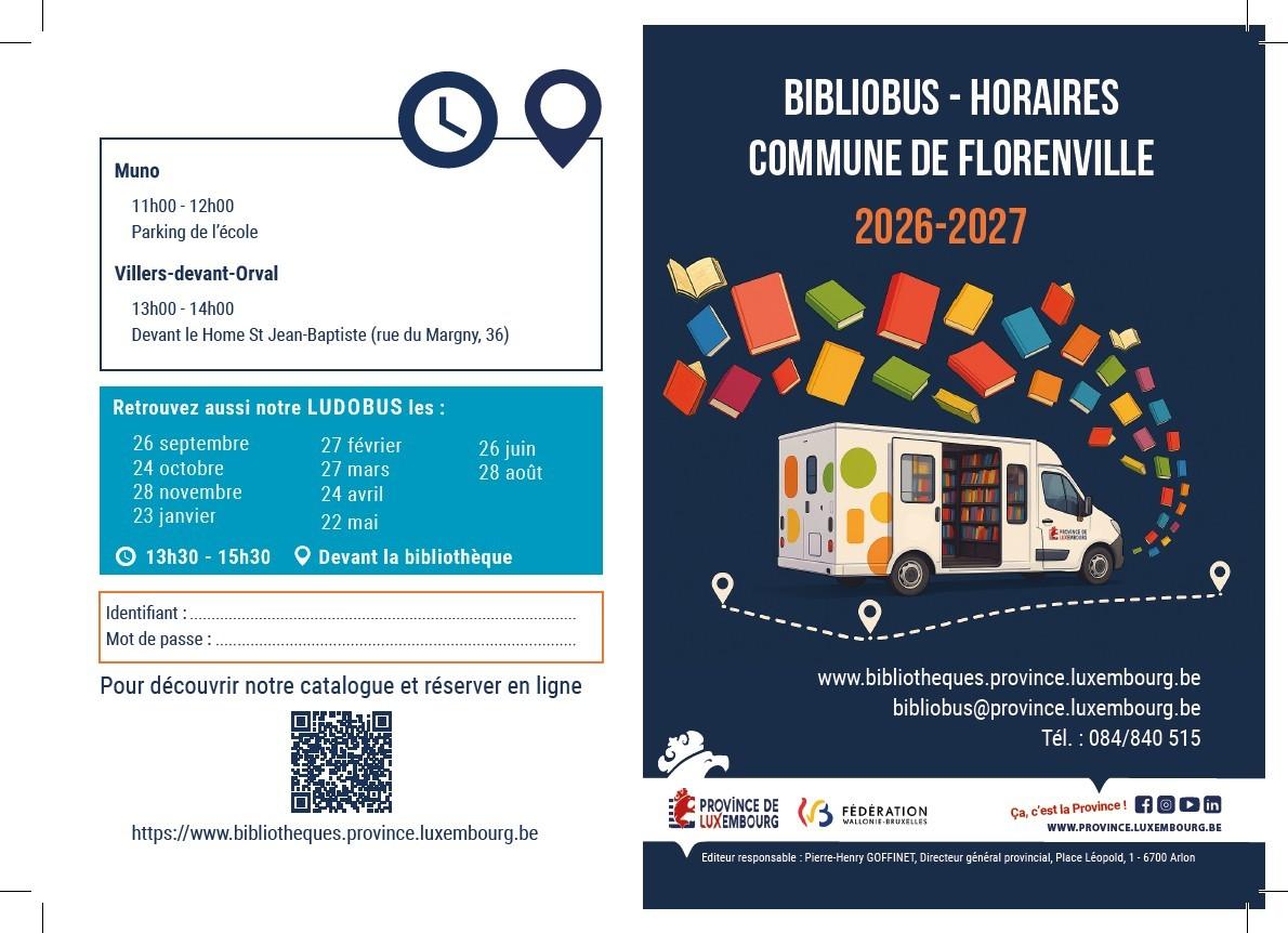 Horaire bibliobus